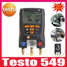 BAND NEW Testo 549 Refrigeration Digital Manifold HVAC Gauge Meter 0560 0550