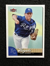 LUKE HUDSON #191 2007 Fleer Baseball QTY Kansas City Royals