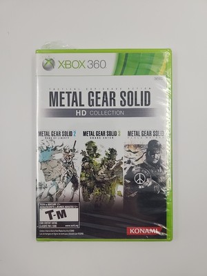 Metal Gear Solid HD Collection Xbox 360 Brand New Factory Sealed