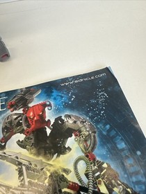 Lego Bionicle Maxilos and Spinax Complete Set 8924 With Instructions No Original Box