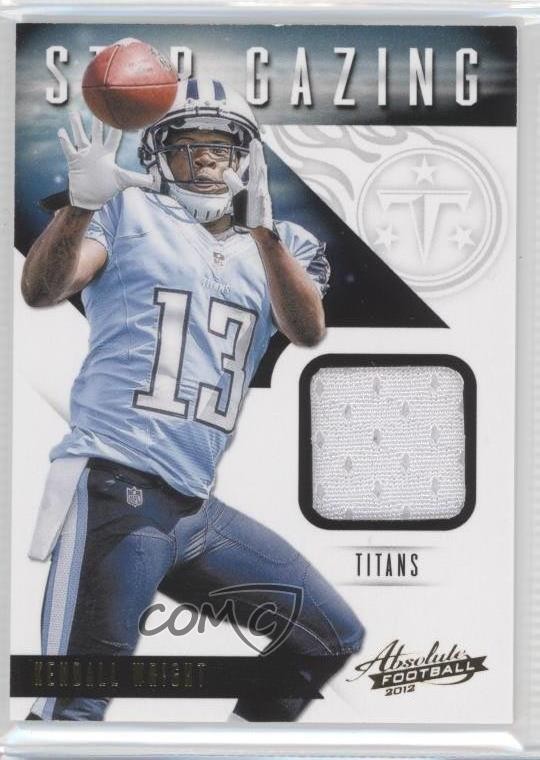 2012 Panini Absolute Star Gazing Materials Kendall Wright #19 Rookie RC 4p7