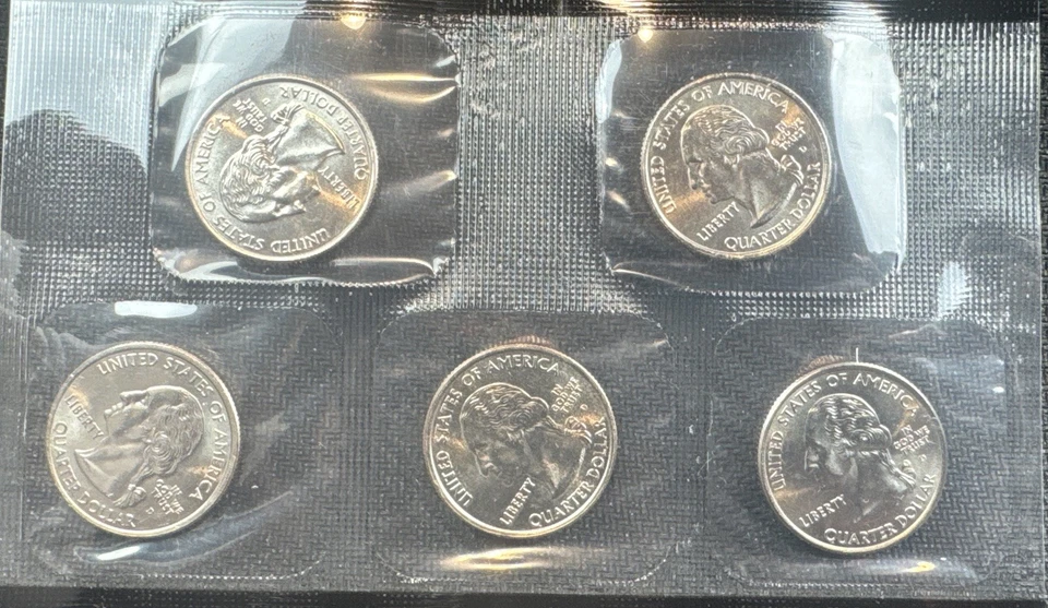 2001 Uncirculated Coin Proof Set U.S Mint Original Government Packaging OGP - Image 4 of 4