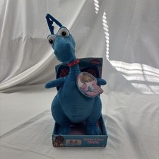 DISNEY 14 inch Doc McStuffins Blue Stuffy Dragon soft Plush Toy new vintage