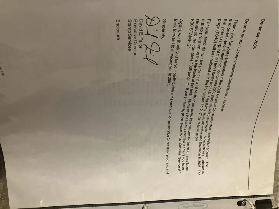 2006 FirstDay US Stamps All Forty Eight “American Commemorative Cancellations" - Image 4 of 4