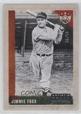 2022 Diamond Kings Short Print Artist Proof Silver 45/99 Jimmie Foxx HOF 0vw0