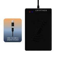 Contactless Smart Card Reader NFC Reader Writer USB Type-C and Type-A Connecti