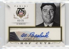2014 Panini Hall of Fame Cut Signatures 3/25 Al Barlick #1 Auto HOF 1rt7