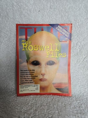 1997 JUNE 23 TIME MAGAZINE - THE ROSWELL FILES FRONT COVER