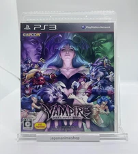 Capcom Vampire Darkstalkers Resurrection Sony Play Station3 Ps3