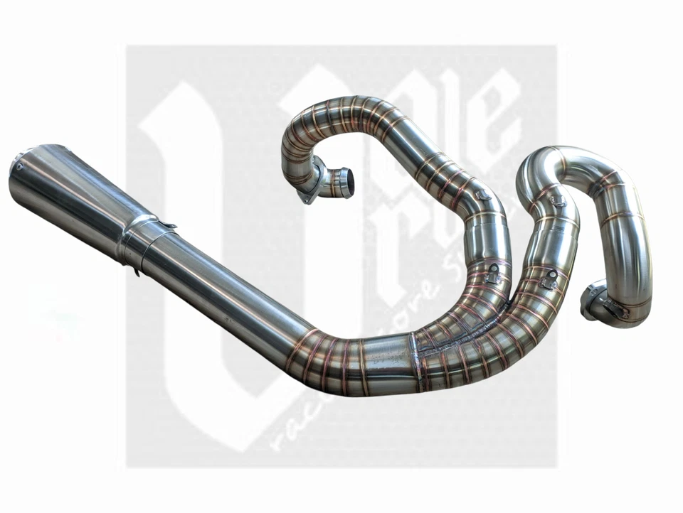 Custom Exhaust Models 2 Into 1 Fits For Harley Davidson V-Rod, Night Rod, Muscle - Imagem 3 de 3