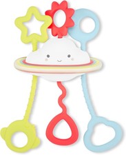Skip Hop Baby Sensory Toy Pull Play Silver Lining Cloud Age 6m