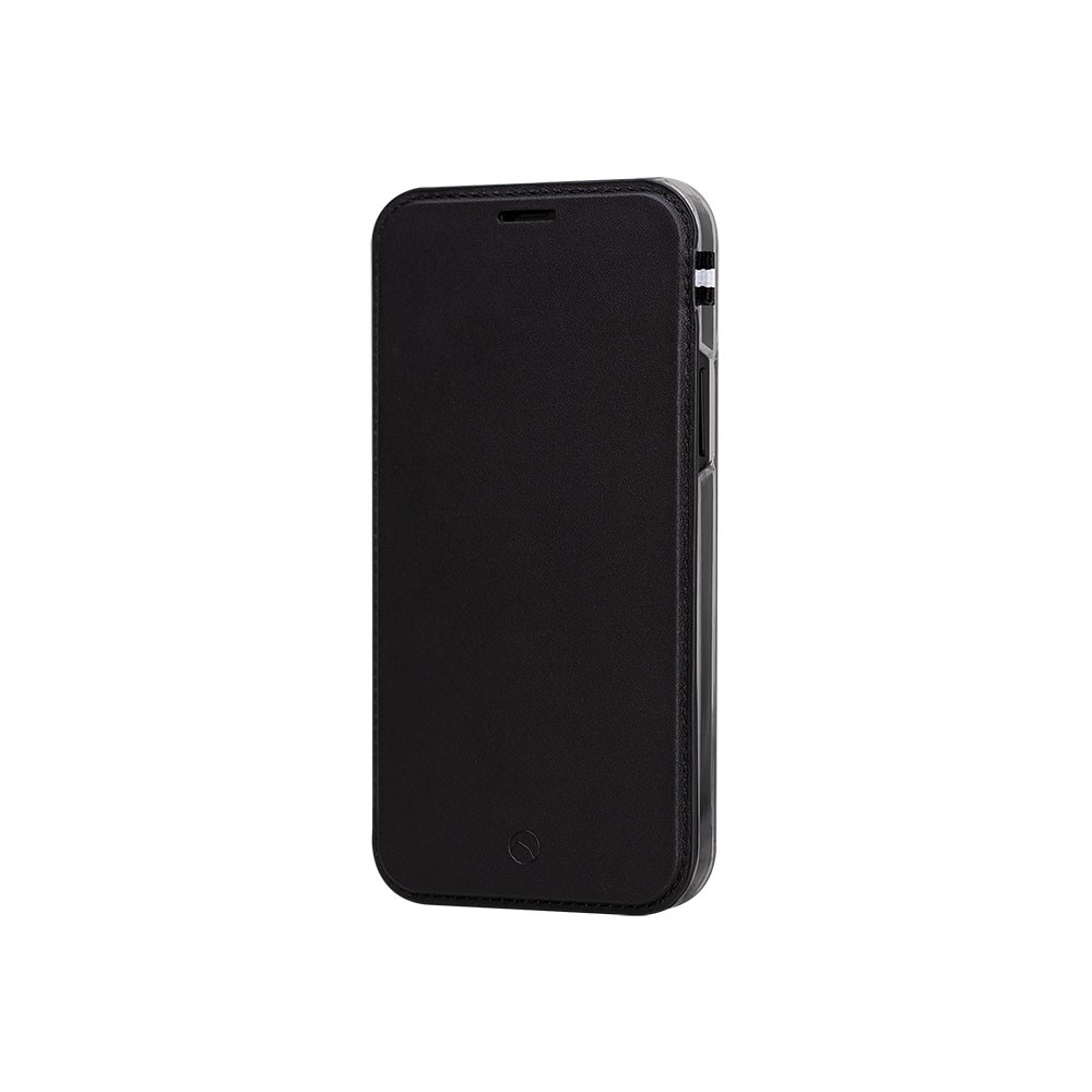 Étui folio iPhone 12 Pro Max Elysium protection intégrale clapet cuir véritable