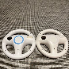 Nintendo Wii Mario Kart Wii Wheel Pair - White 1 official + one off brand