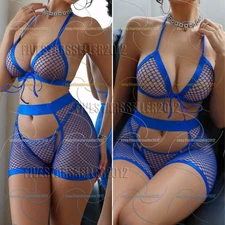 Women's Sexy Lingerie Sleepwear Babydoll Underwear Lace Dress G-String Nightwear