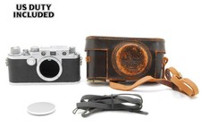 Rare  Top MINT Leica IIIf 3f Red Dial Rangefinder 35mm film Camera From JAPAN