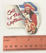 CALL FOR THE CAPTAIN MORGAN RUM PIN Bartender Server Beer Alcohol Drink VINTAGE