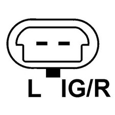 Alternatore nuovo per CHEVROLET:BEAT,MATIZ,SPARK,AVEO Berlina,LOVA Berlina 96843503