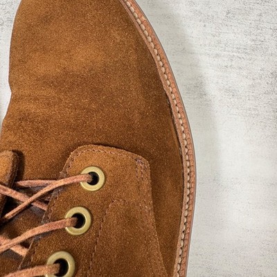Grant Stone Diesel Bourbon Suede Lace Up Boots - Men display picture 1