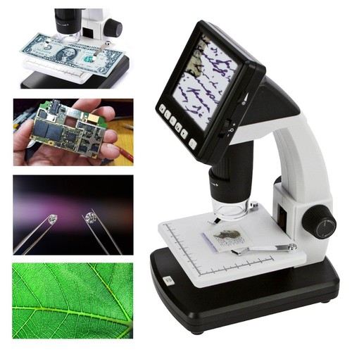 SAFE 9755 LCD Digital Microscopio Video Foto 10-500 x incl. 4 GB Micro-SD - Imagen 2 de 8