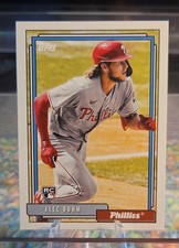2021 Topps Update Series - 1992 Topps Redux Alec Bohm #T92-36 (RC)