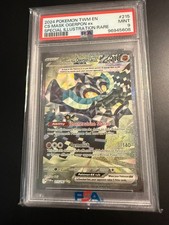 POKEMON 2024 TWM EN Special Illustration Rare CS MASK OGERPON EX #215 PSA 9