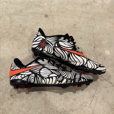 Nike Hypervenom Phade II NJR FGR 3Y 820115-061 Black White Crimson Youth Cleat