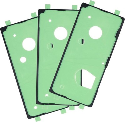 D FLIFE 3pcs OEM Back Rear Cover Battery Cover Sticker Adhesive Glue Tape