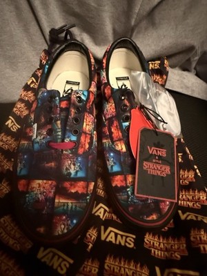 New Stranger Things Custom Vans 9M/10.5W