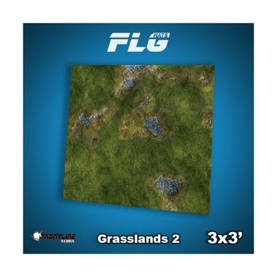 Frontline Gaming FLG Mat 3' x 3' - Grasslands #2 New