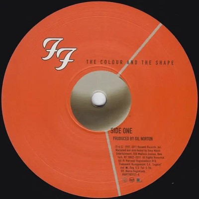 CD Foo Fighters The Colour And The Shape Roswell Records