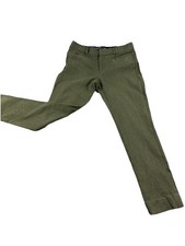 Banana Republic Women's Olive Green Slim Skinny Dress Pants Cotton Blend 27"