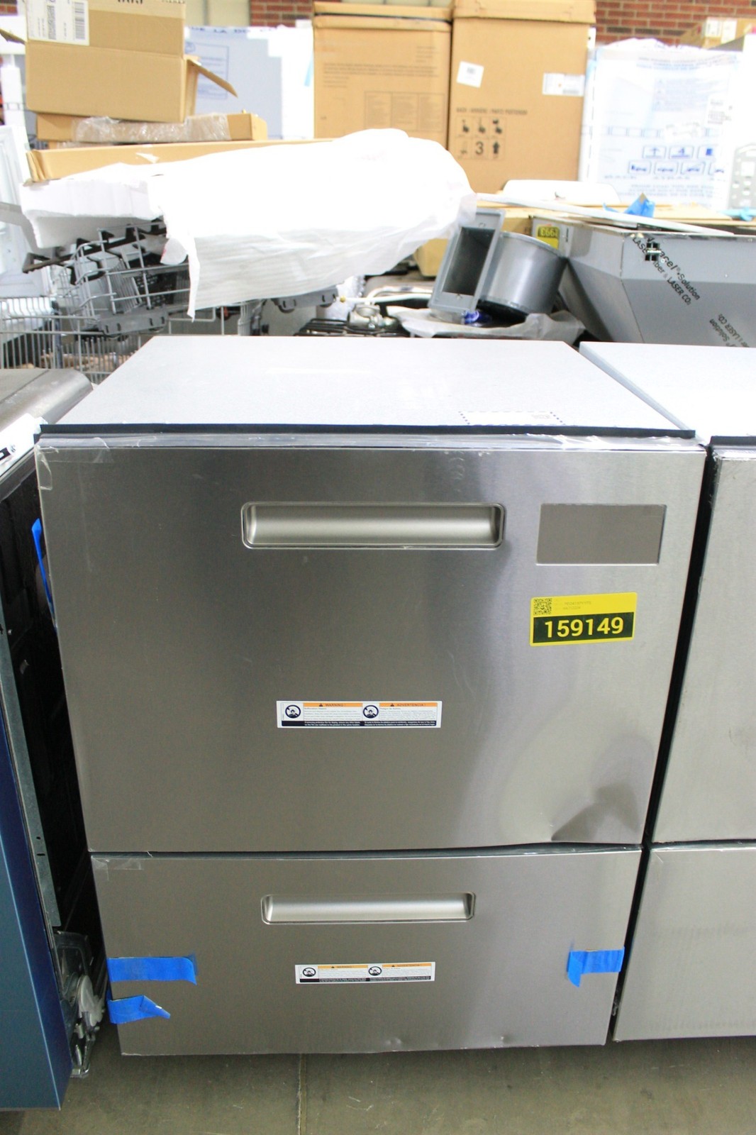 GE Profile PDD415PYYFS 24" Stainless Double Drawer Dishwasher NOB #159149