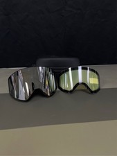Ski Goggles, Snowboard Goggles with 2 UV400 Anti-Fog Detachable Magnet Lenses fo