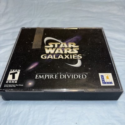 Star Wars Galaxies An Empire Divided PC 3 Disc Complete LucasArts 2003