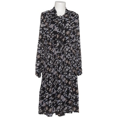 Yumi, Kleid, Größe: 40, Schwarz/Mehrfarbig, Polyester, Blumen, Damen #fQT