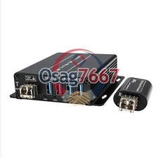 1PCS 4 Channel USB 3.0 over Fiber Optic Extender Duplex LC Port New