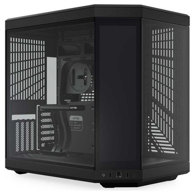 Hyte 1220000351745 Hyte Y70 Midi Tower Gehäuse Touch-Design Pitch Black