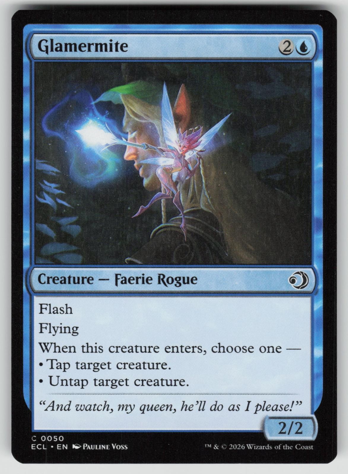 Glamermite 50 Common Lorwyn Eclipsed Magic: The Gathering Near Mint