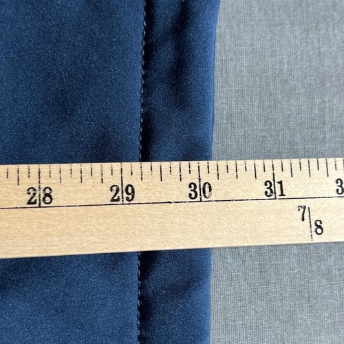 Clique Windbreaker Jacket Men XL Blue Black Full Zip Outdoor Workwear Lined Logo - Picture 9 of 10