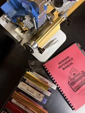 Howard Personalizer Hot Foil Imprinting Machine w/ Fonts, Foil, & Attachments