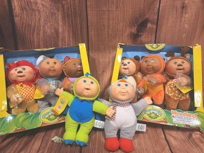 Lot 8 Cabbage Patch Kids Dolls Zoo, Woodland Friends Collectible Cuties Jazwares