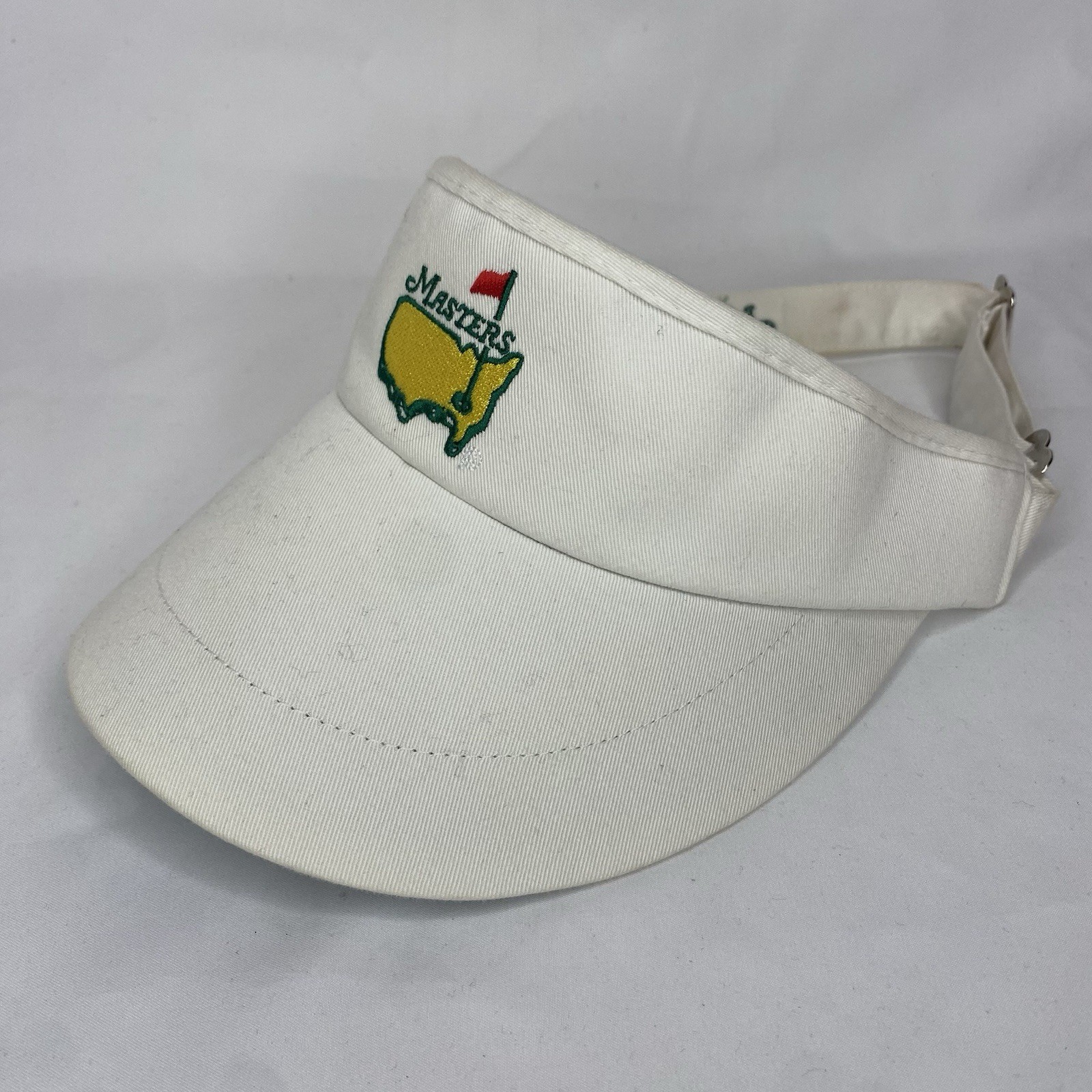 🔥Masters Hat Cap Strap Back White Visor Augusta … - image 3