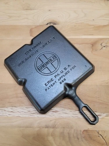 Griswold Cast Iron Colonial Breakfast Skillet