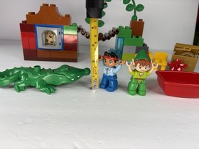 LEGO Duplo Jake & Neverland Pirates Peter Pan&rsquo;s Visit 10526 No Blanket Disney Jr