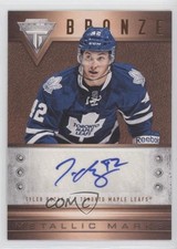 2012 Panini Rookie Anthology Titanium Metallic Marks Tyler Bozak #58 Auto 0i5j