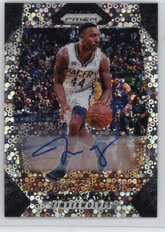 2017-18 Panini Prizm Fast Break Prizm Auto Jeff Teague #83 Auto 17d3