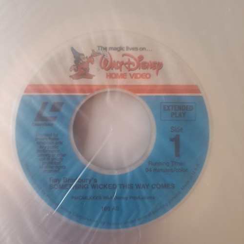 Something Wicked This Way Comes Laser Disc Disney Ray Bradbury Sci Fi - Picture 5 of 5