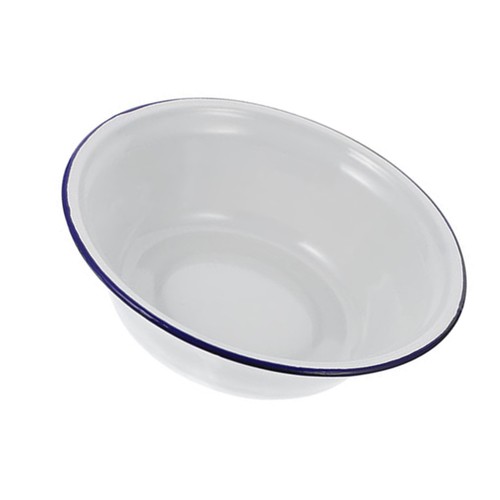 Thickened Enamel Bowl Vintage Enamelware Bowls Basin Large for Washing - Picture 12 of 12