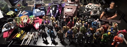 GI Joe 3.75 Modern Figures Random Toy Lot A-team Star Wars Transformers Bat Man