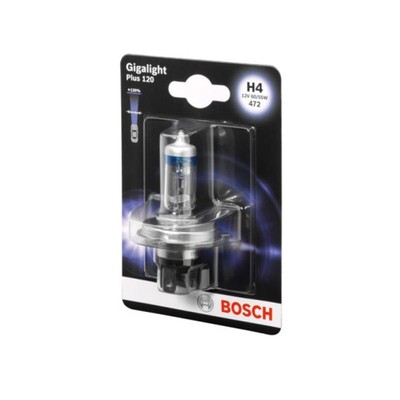 Glühlampe Halogen BOSCH H4 Gigalight Plus 120% 12V, 60/55W, 1 Stück [K]